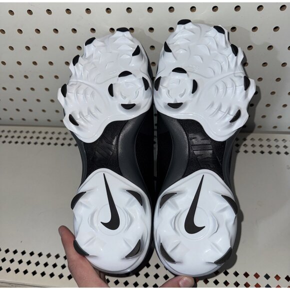 Nike Force Trout 9 Pro MCS Mens Molded Baseball Cleats Size 8.5 Black Gray White - Picture 7 of 8